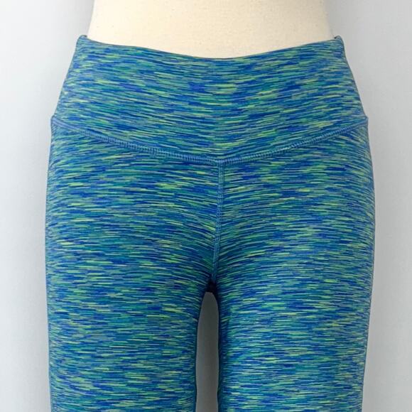 Lilly Pulitzer Luxletic Weekender Leggings in Brilliant Blue Space Dye M - Picture 3 of 10